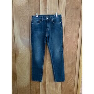 Everlane Uniform Mens The‎ Slim Jean Dark Indigo Blue Organic Cotton 31 x 32